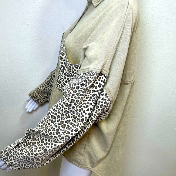 POL Denim shirt Shacket - Picture 5 of 9